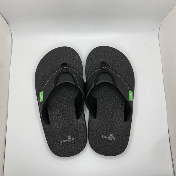 Kids Sanuk Flip Flops Size 11/12 - Picture 6 of 10